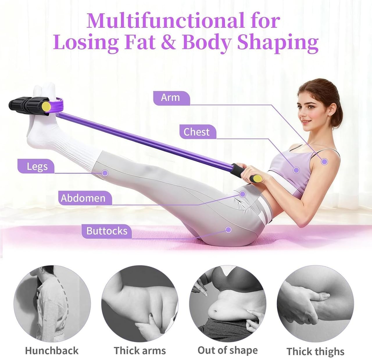 home gym resistance band for full body workout