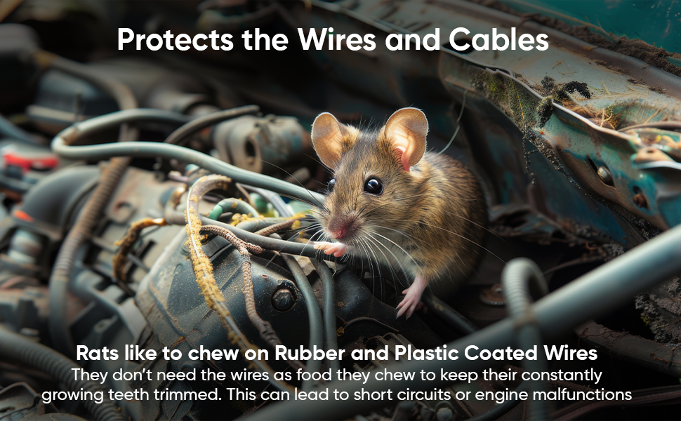 spray for wires rat repellent