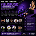 resistance band pull reducer for home workout